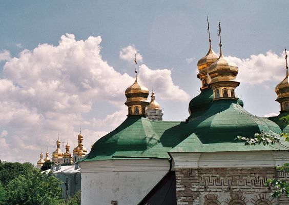 Kiev-monastir, 19.6.2007
Zlaté věže chrámů nad Dněprem
Mots-clés: Ukrajina Kiev