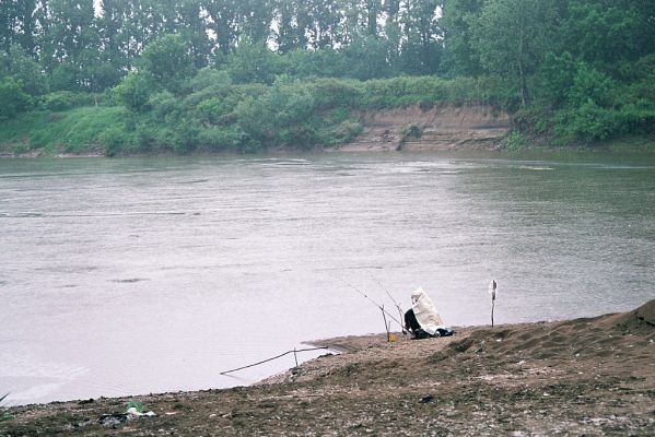 Malé Trakany - řeka Tisa, 21.5.2004
Prší, ale rybáři ani entomologové lov nevzdávají...
Schlüsselwörter: Malé Trakany Tisa