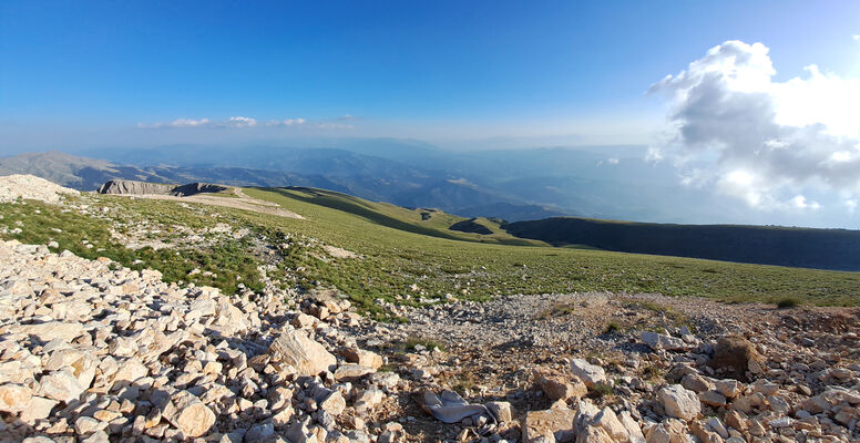 Mount Tomorr, 29.6.2024
Pohled z Tomoru na jih.
Klíčová slova: Albania Berat Mount Tomorr